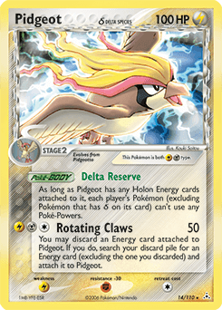 Pidgeot δ - Reverse Holofoil