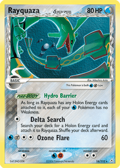 Rayquaza δ - Reverse Holofoil