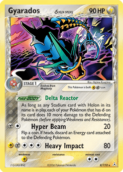 Gyarados δ - Reverse Holofoil