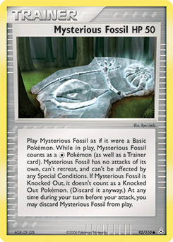 Mysterious Fossil - Normal