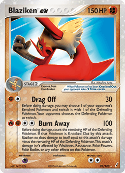 Blaziken ex - Holofoil