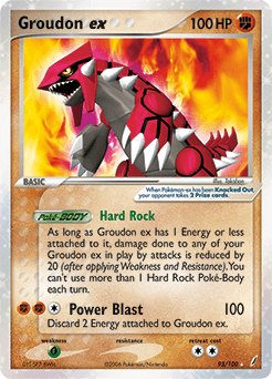Groudon ex - Holofoil