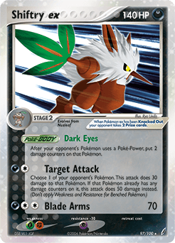 Shiftry ex - Holofoil