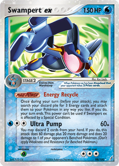 Swampert ex - Holofoil
