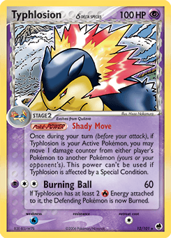 Typhlosion δ - Reverse Holofoil