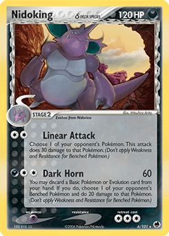 Nidoking δ - Reverse Holofoil
