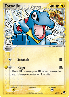 Totodile δ - Normal