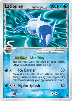Latios ex δ - Holofoil