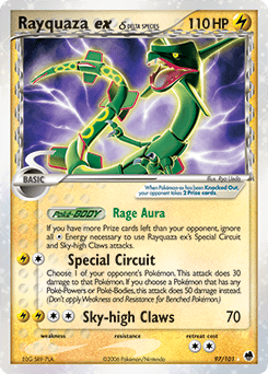 Rayquaza ex δ - Holofoil