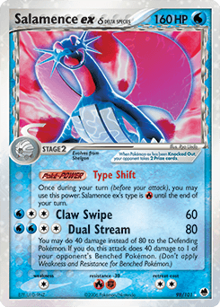 Salamence ex δ - Holofoil