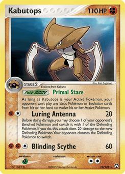 Kabutops - Reverse Holofoil