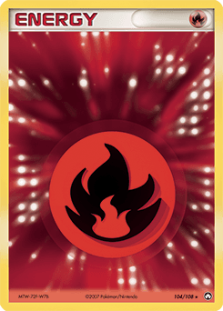 Fire Energy - Holofoil