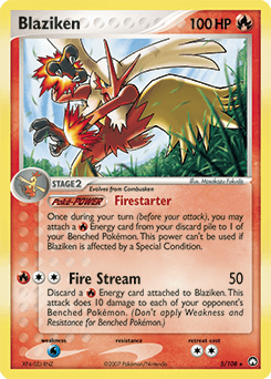 Blaziken - Reverse Holofoil