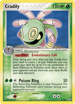Cradily - Reverse Holofoil