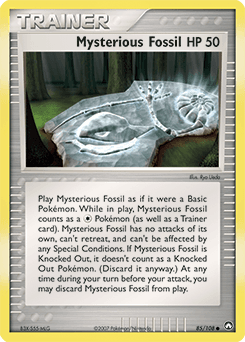 Mysterious Fossil - Normal