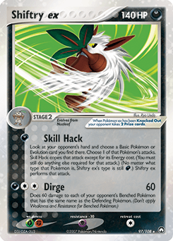 Shiftry ex - Holofoil
