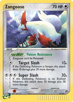 Zangoose - Reverse Holofoil