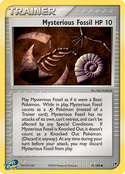Mysterious Fossil - Normal