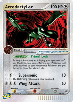 Aerodactyl ex - Holofoil
