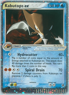 Kabutops ex - Holofoil