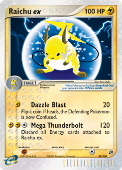 Raichu ex - Holofoil