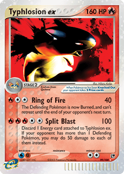 Typhlosion ex - Holofoil