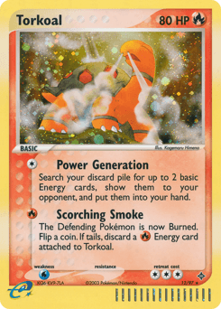 Torkoal - Reverse Holofoil