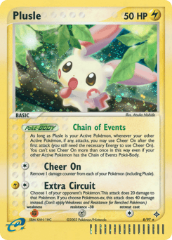 Plusle - Reverse Holofoil