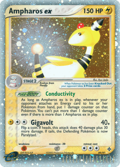 Ampharos ex - Holofoil