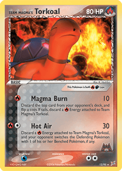 Team Magma's Torkoal - Reverse Holofoil