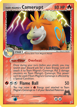Team Magma's Camerupt - Normal