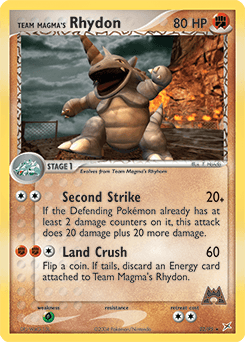 Team Magma's Rhydon - Normal