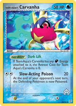 Team Aqua's Carvanha - Normal