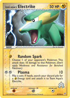 Team Aqua's Electrike - Normal