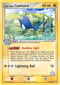 Team Aqua's Lanturn - Normal