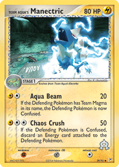Team Aqua's Manectric - Normal