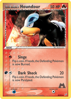 Team Magma's Houndour - Normal