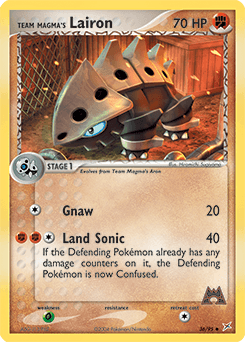 Team Magma's Lairon - Normal