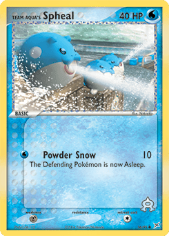 Team Aqua's Spheal - Normal