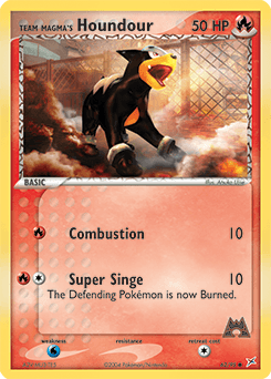 Team Magma's Houndour - Normal