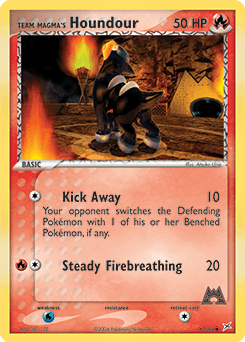 Team Magma's Houndour - Normal
