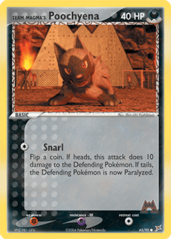 Team Magma's Poochyena - Normal