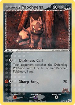 Team Magma's Poochyena - Normal