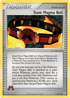 Team Magma Belt - Normal