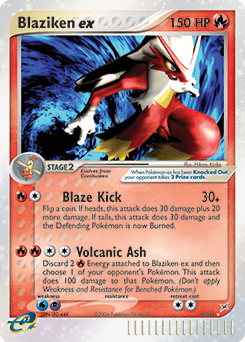 Blaziken ex - Holofoil