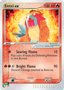 Entei ex - Holofoil