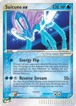 Suicune ex - Holofoil