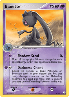 Banette - Reverse Holofoil