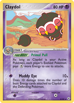 Claydol - Reverse Holofoil