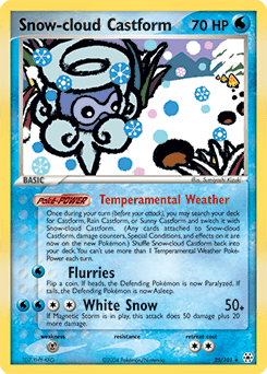 Snow-cloud Castform - Normal